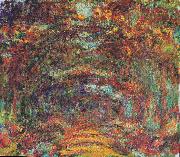 Claude Monet The rose way in Giverny Germany oil painting artist